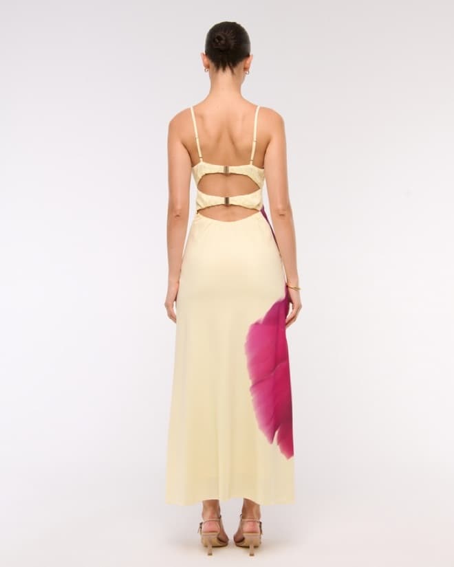 Abercrombie Yellow Flower Dress - Image 2