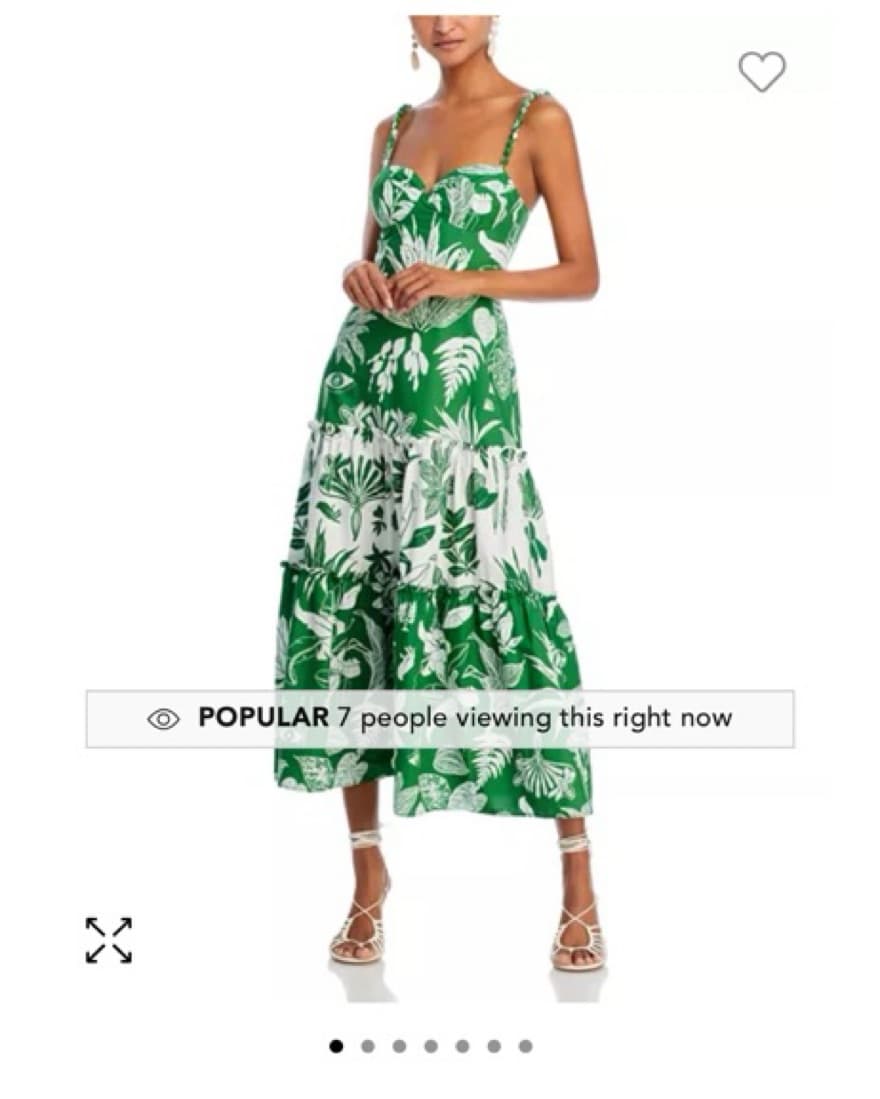 Farm Rio Forest Soul Midi Dress - Image 1