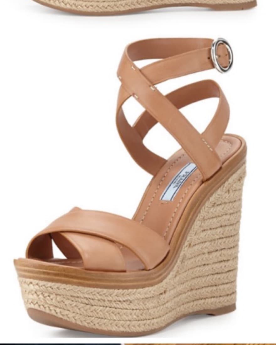 Prada Wedge Sandal - Image 2