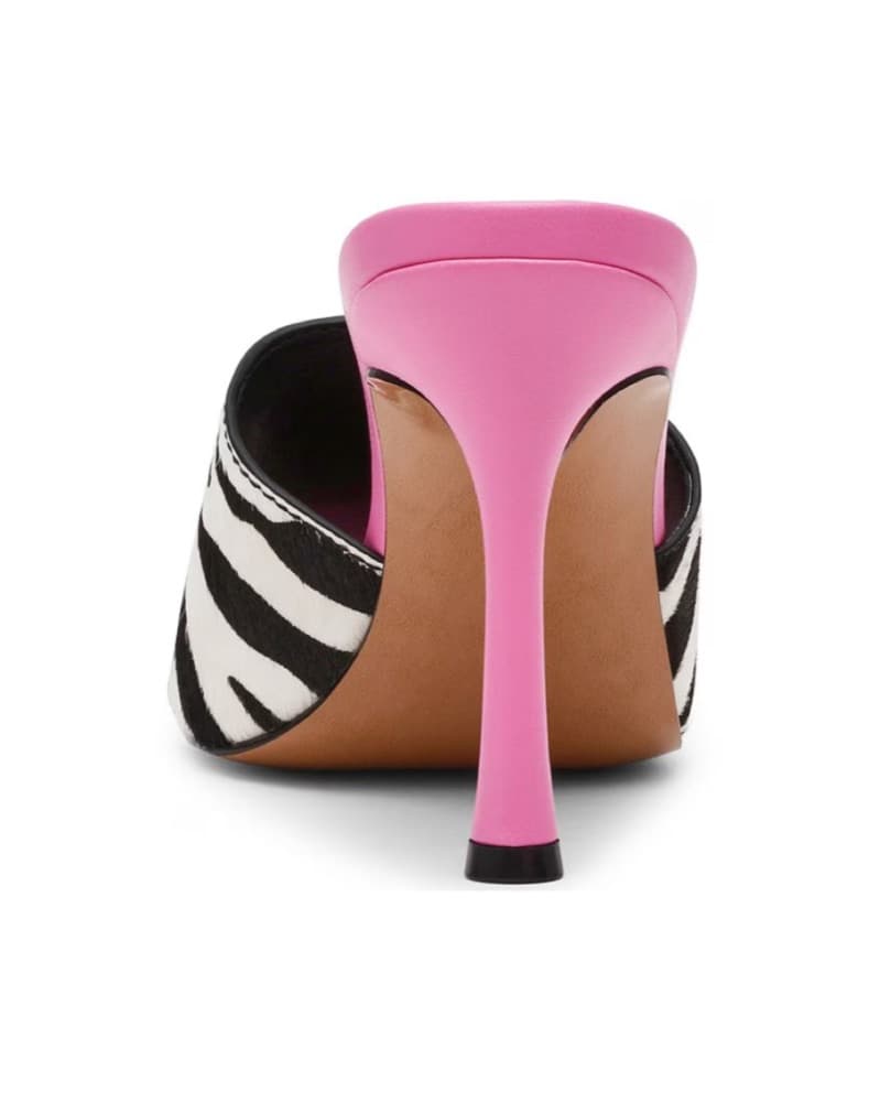 Zebra Print/Pink Steve Madden Stilletos  - Image 3