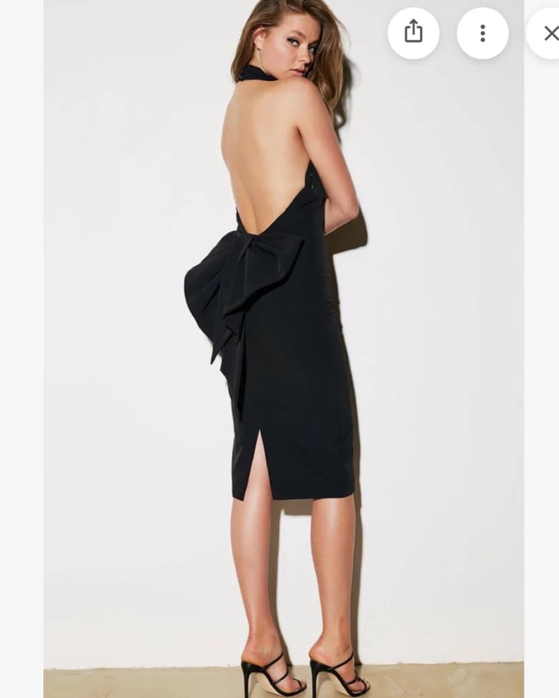 Bardot Women's  Bow Halter Dress - Image 1