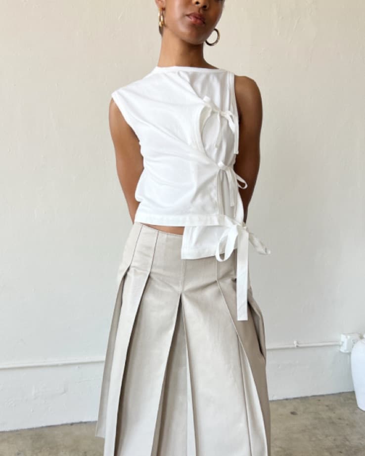 Geel Klaro Bows Tank  - Image 2