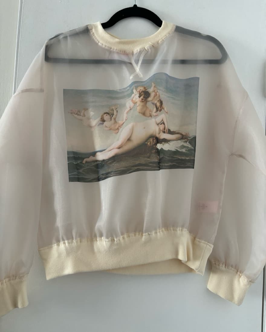 Selkie see-through sweater  - Image 3
