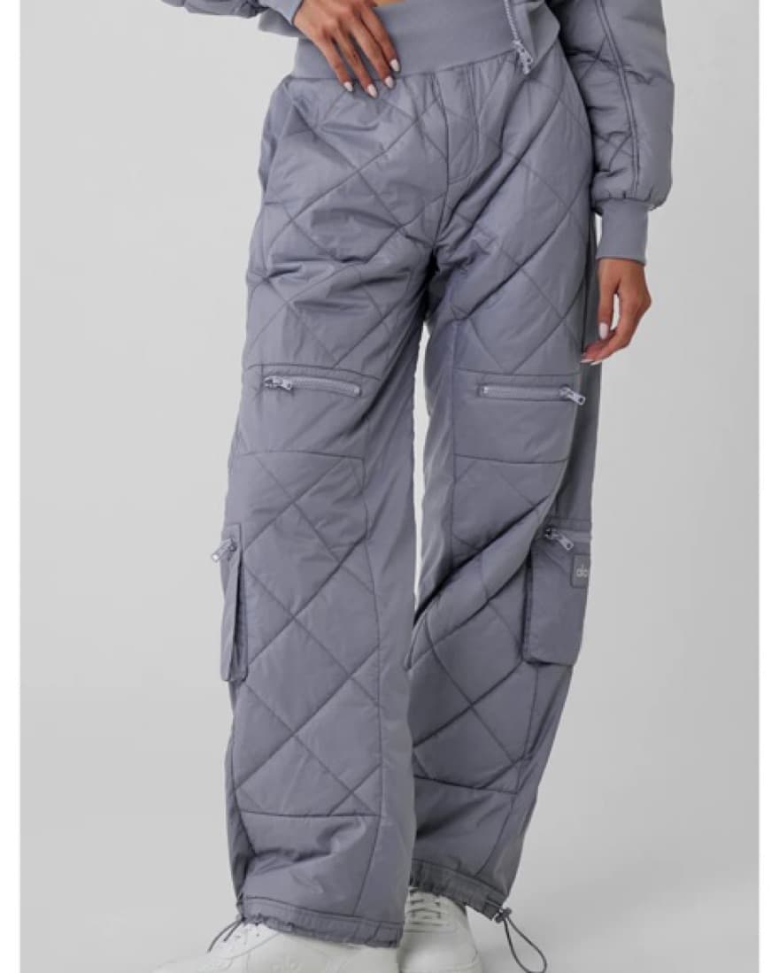 Alo High Waist Snow Rider Puffer Pant  - Image 2