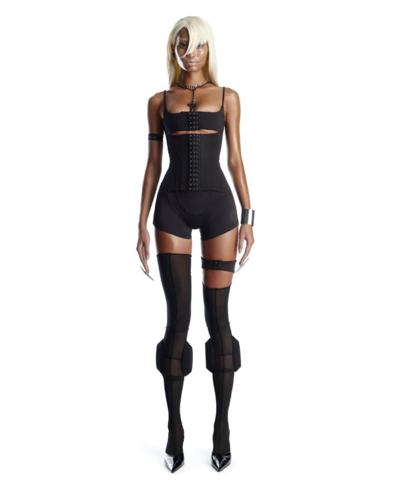 Bodysuit with Cutouts - Image 1