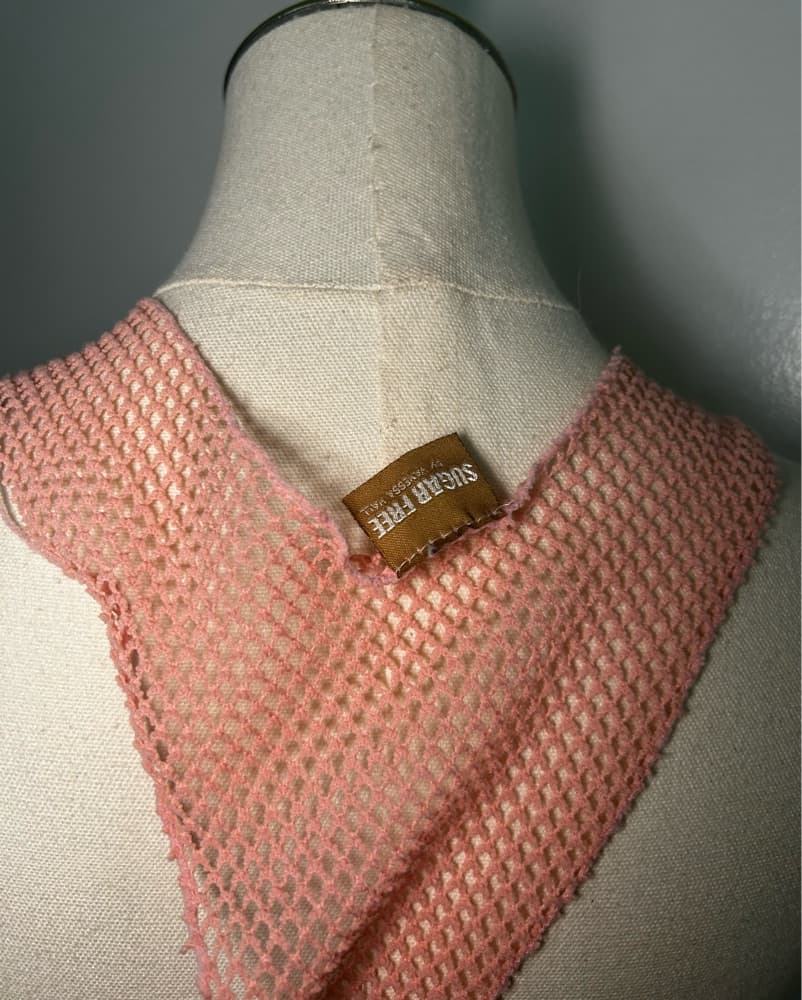 VINTAGE DESIGNER MESH DRESS - Image 3