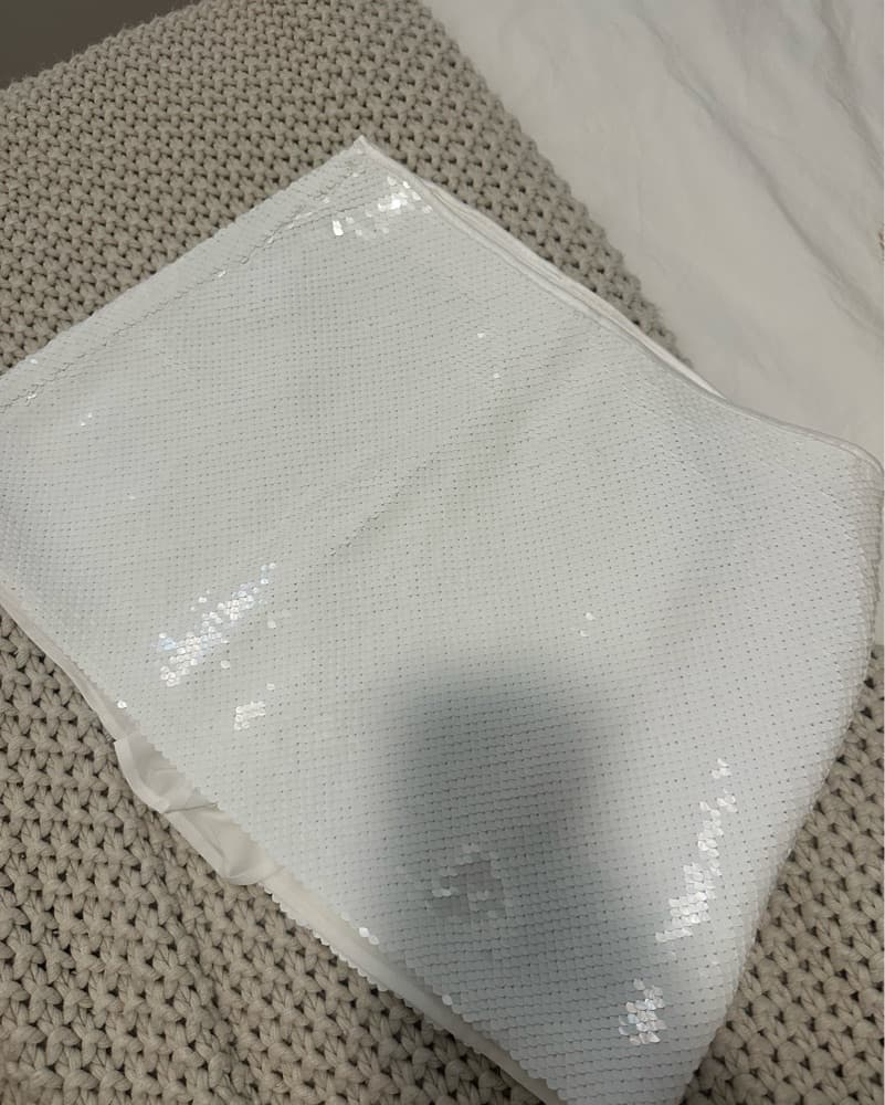 Sequin White Skort - Image 2