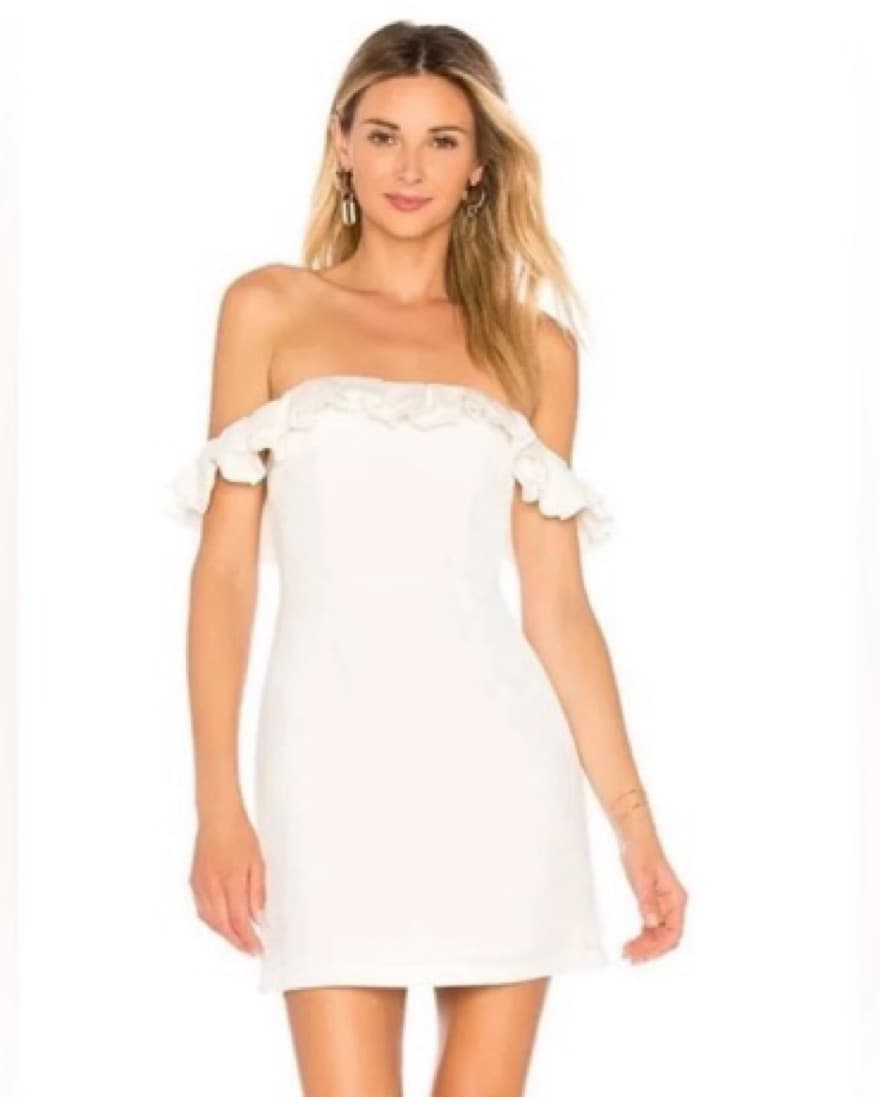 Revolve x by the way. Celeste Linen Dres - Image 1