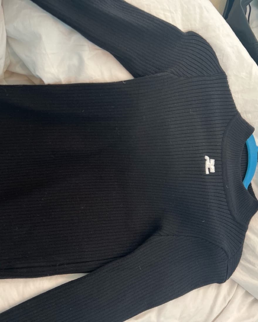 Ribbed Knit Top - Image 2