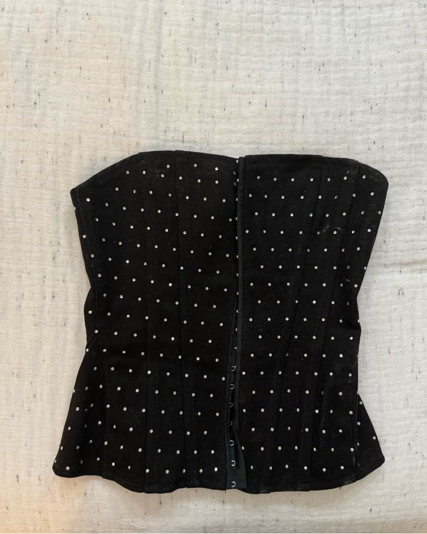 We Wore What Rhinestone Corset - Image 2