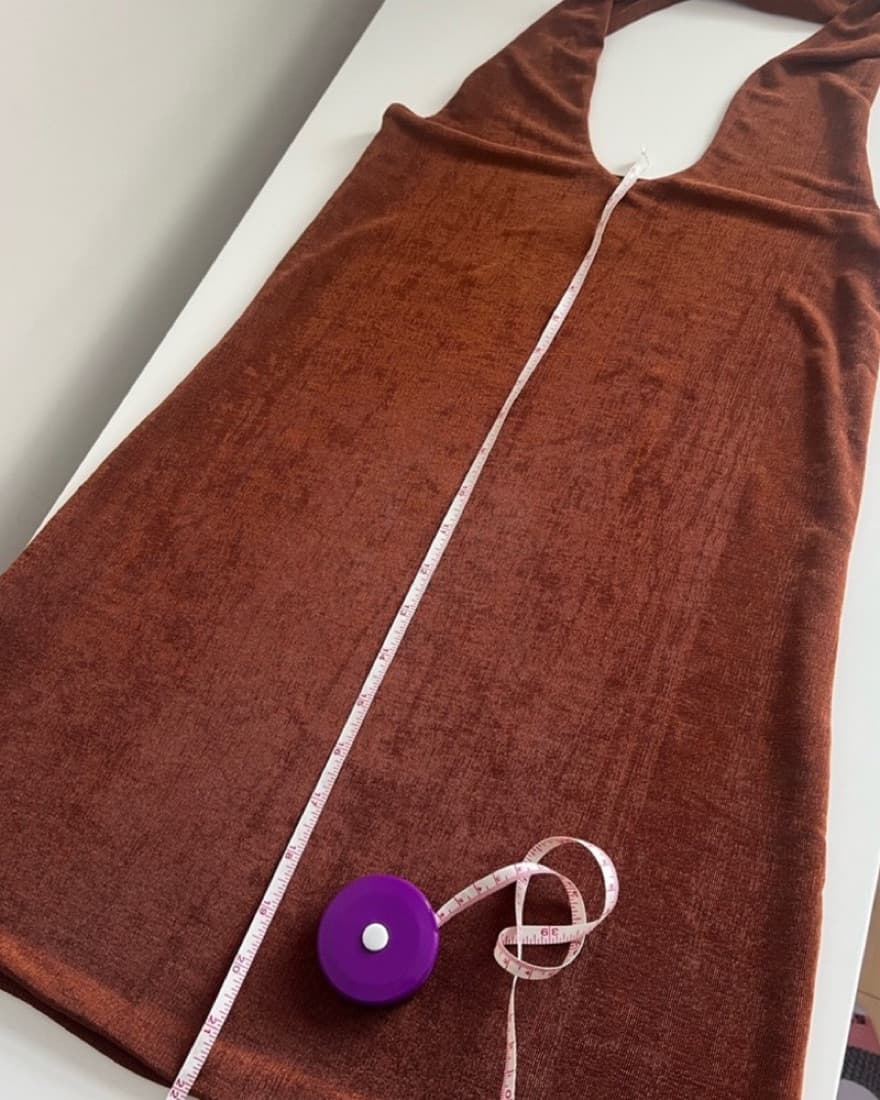 With Jean Lena Dress in Chocolate - Image 6
