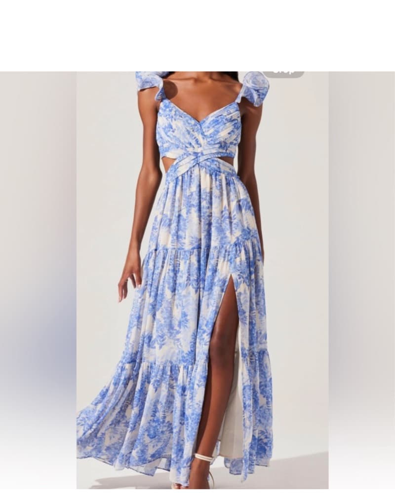 Fritillaria Floral Maxi Dress  - Image 1