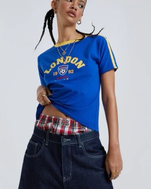 Jaded London Crop Tee - Image 2