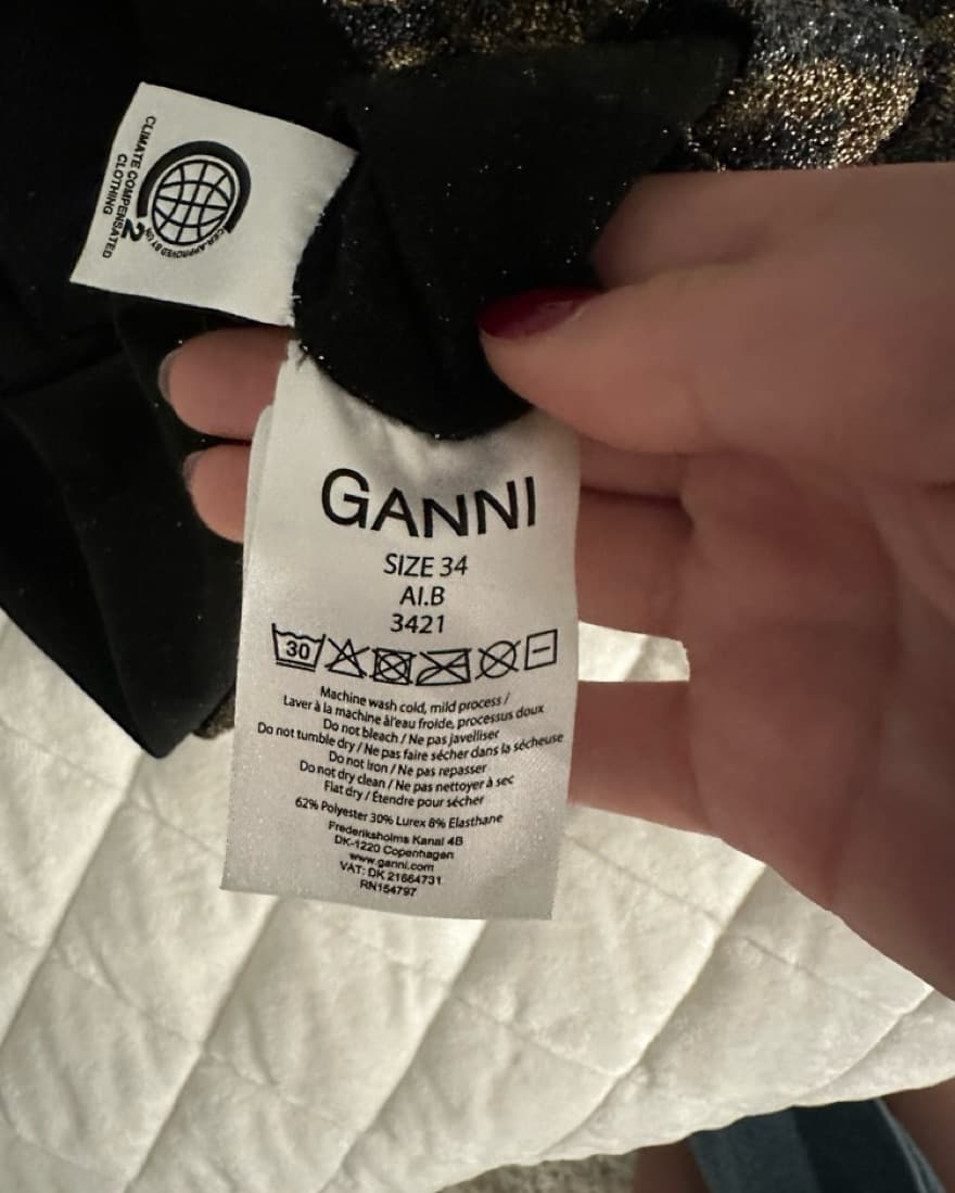 Ganni Animal Print Top - Image 3