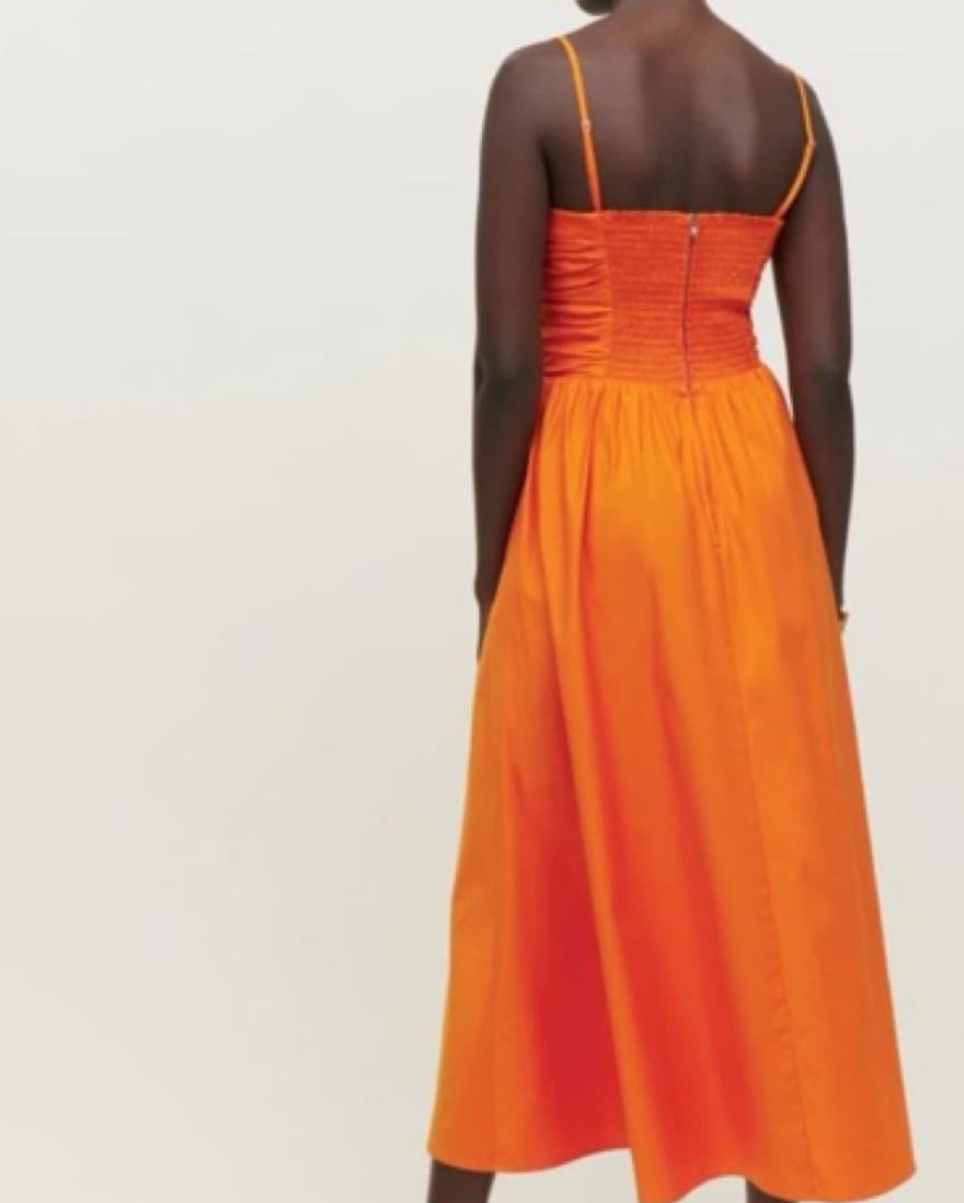 Reformation Orange Dress  - Image 3