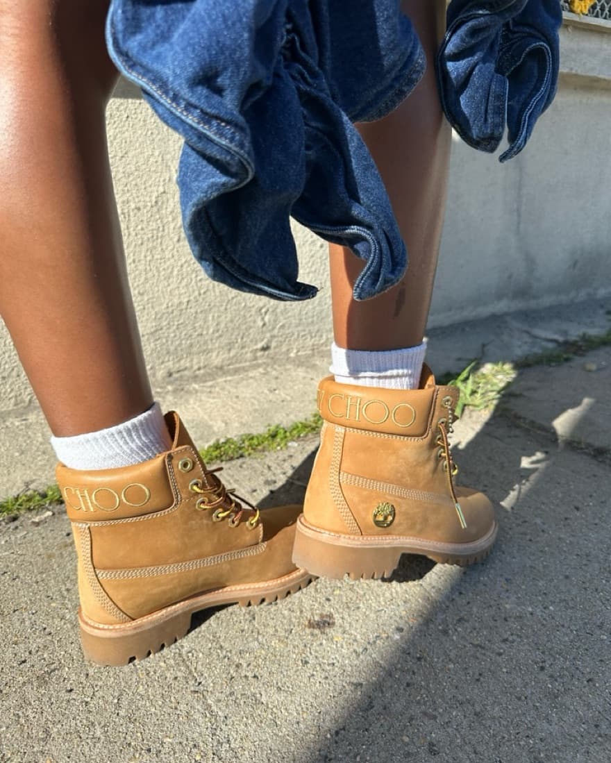 Jimmy Choo Timberland Boots - Image 5