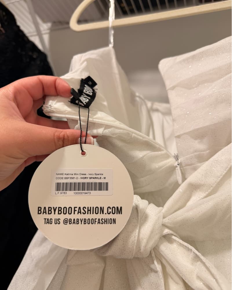 Babyboo Katrina Mini - Ivory Sparkle - Image 6