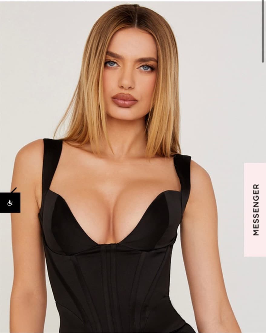 House Of CB - Liberty Black Corset  - Image 1