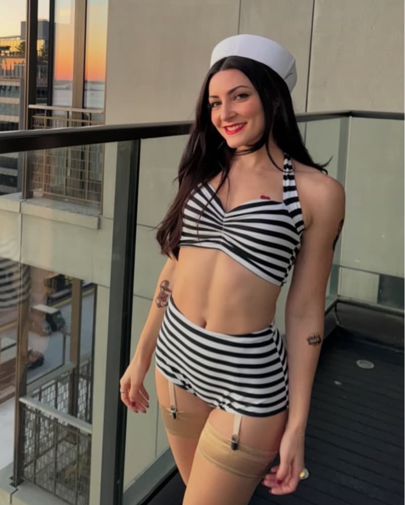 Pinup Sailor Costume - Image 1