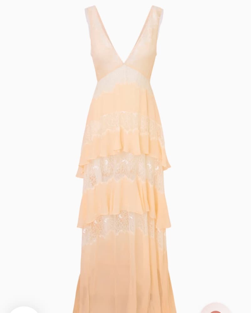 LoveShackFancy Callista Silk Maxi - Image 3