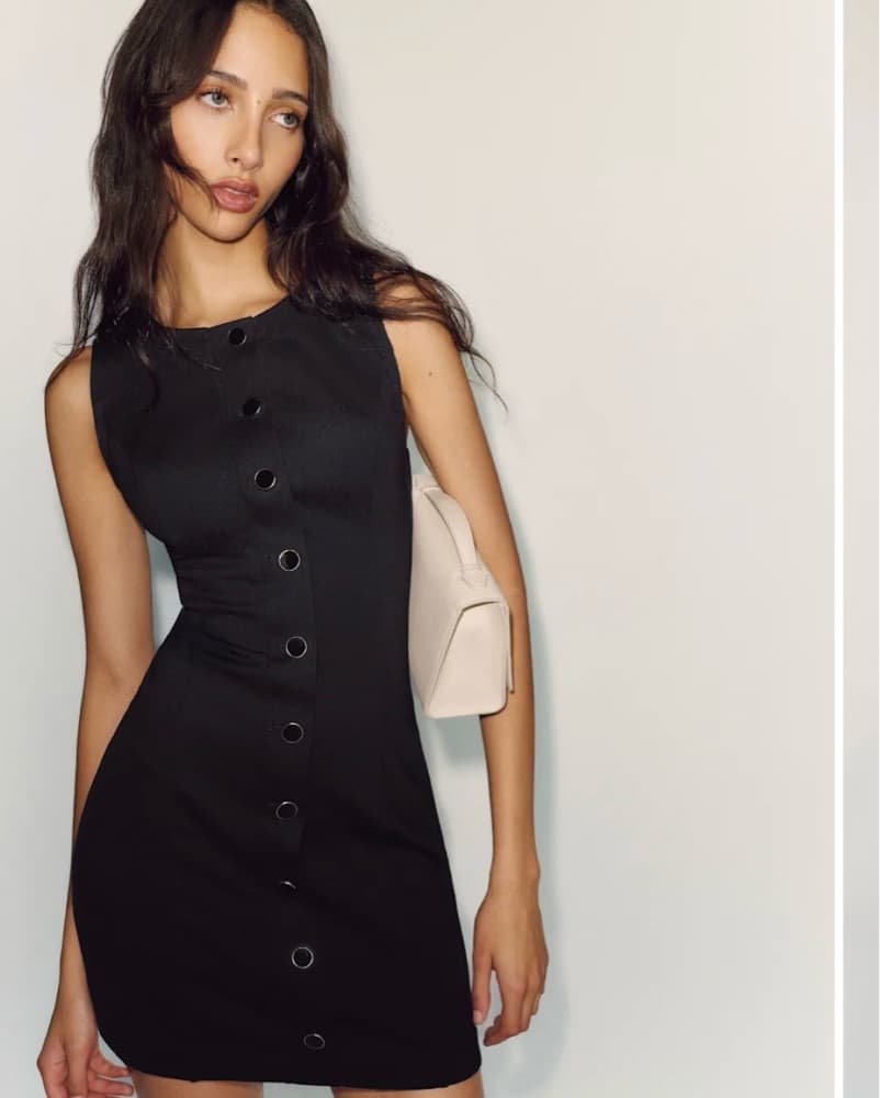 Reformation Cheri Knit Dress - Image 1