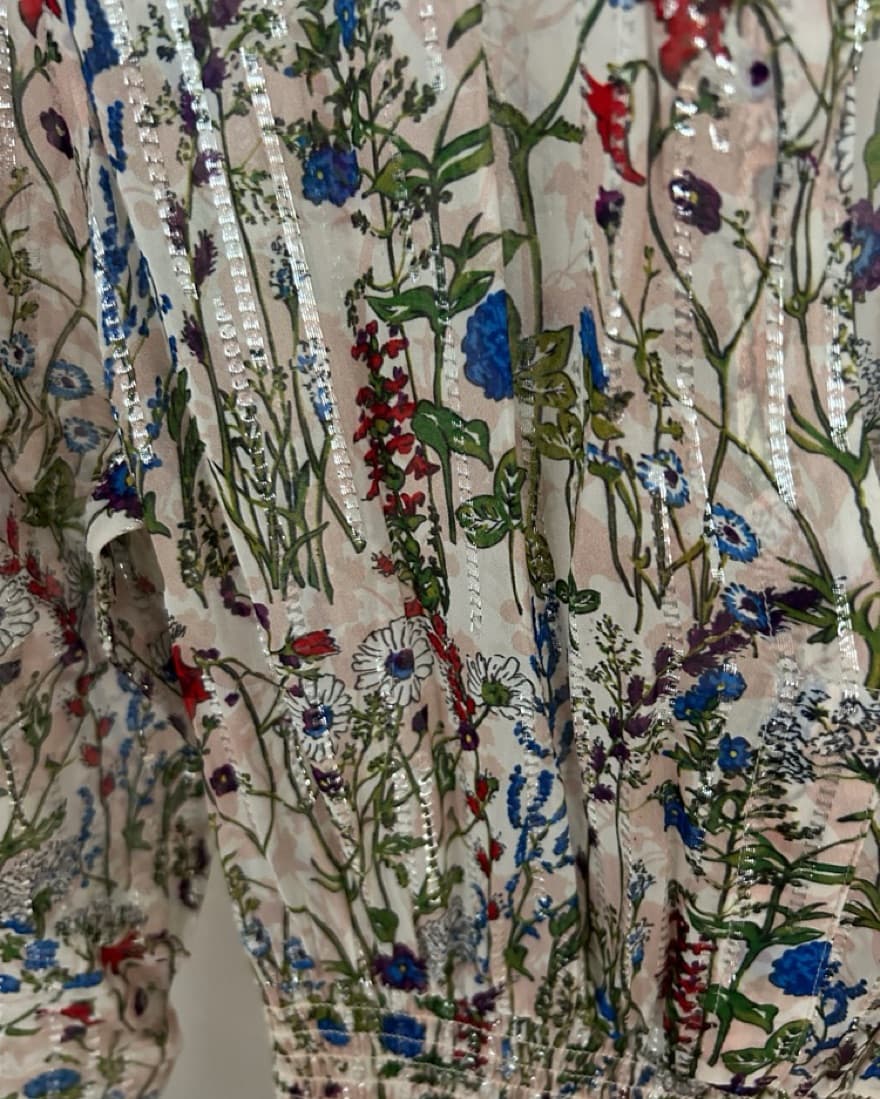 Maje Floral High-Low Dress - Image 5