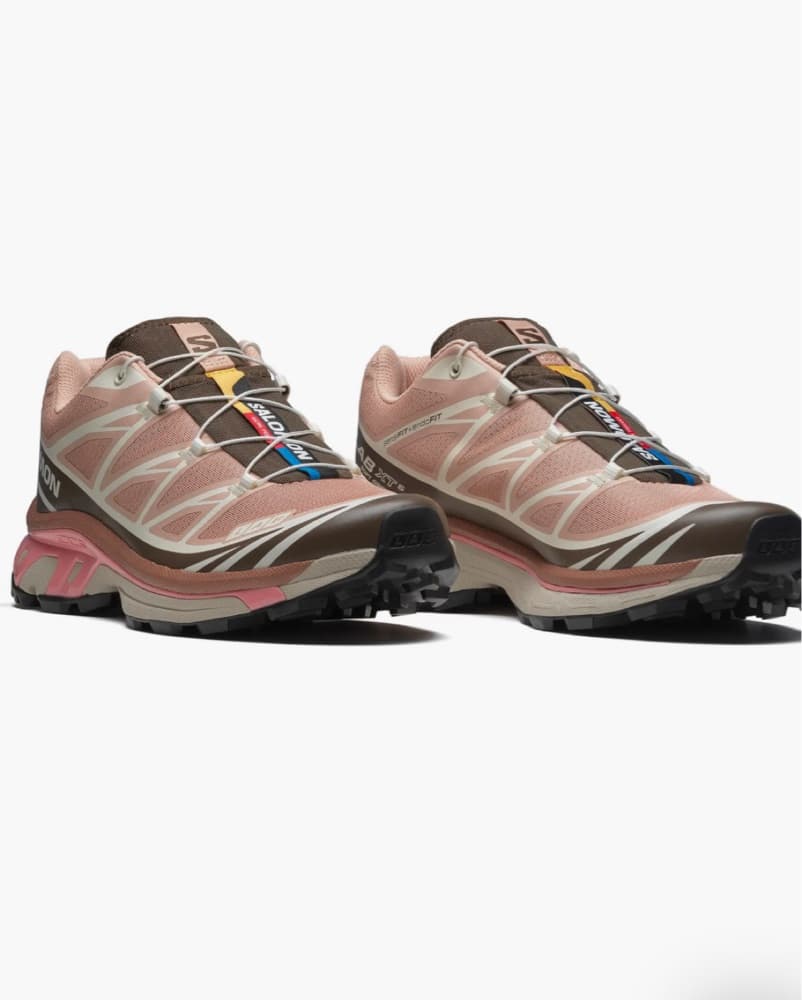 Salomon XT-6 in Mahogany Rose Earth Brown - Image 4