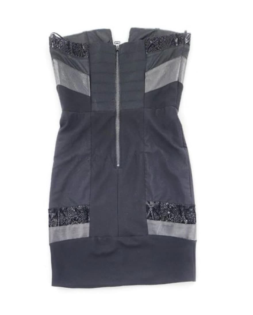 Alice + Olivia Corset Black Dress - Image 4