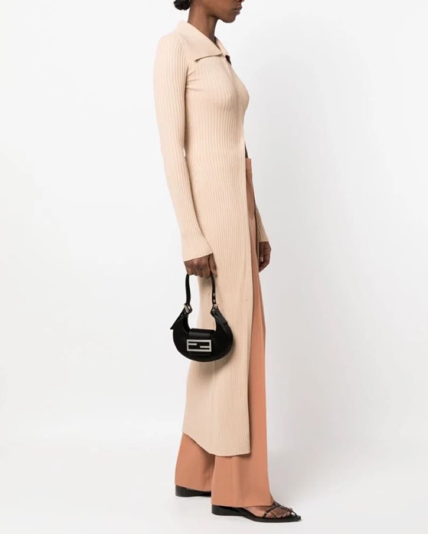 Fendi Black Mini Baguette - Image 2