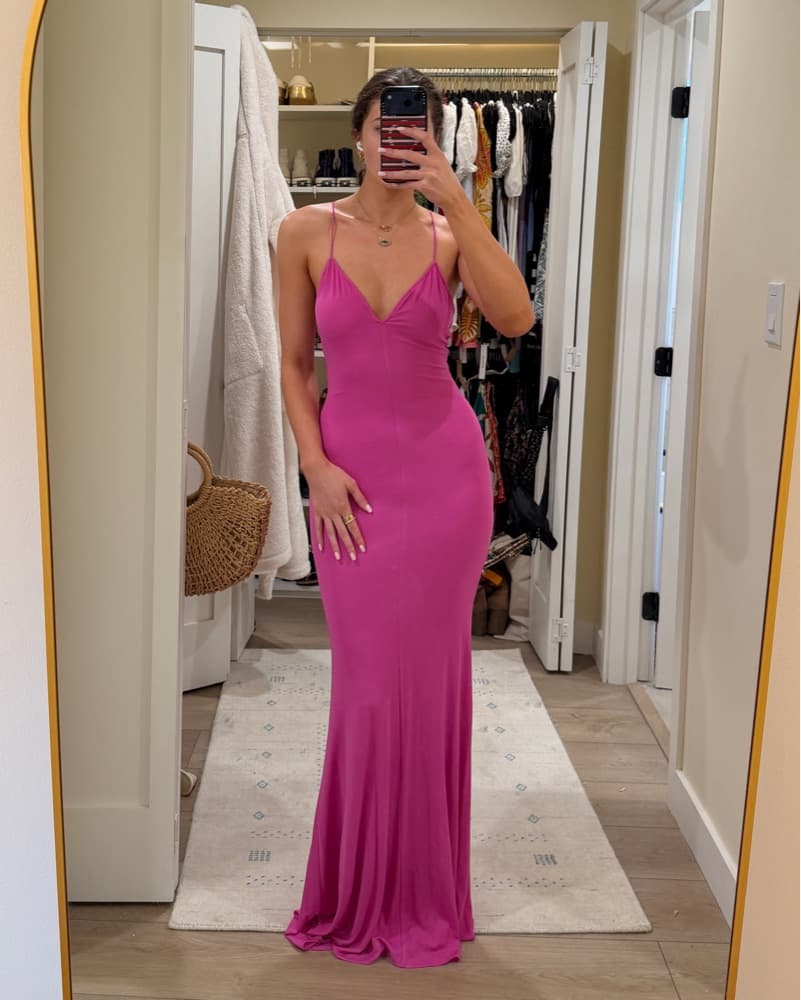 Pink LoveShackFancy Gown - Image 1
