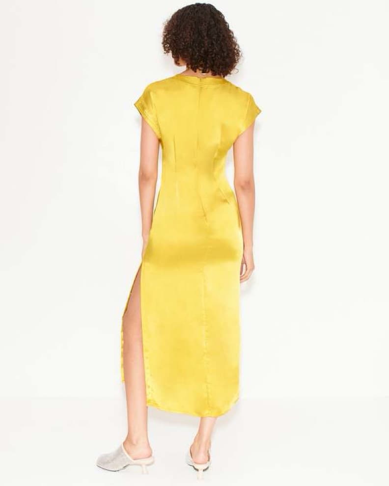 Simon Miller Satin Midi Dress - Image 3