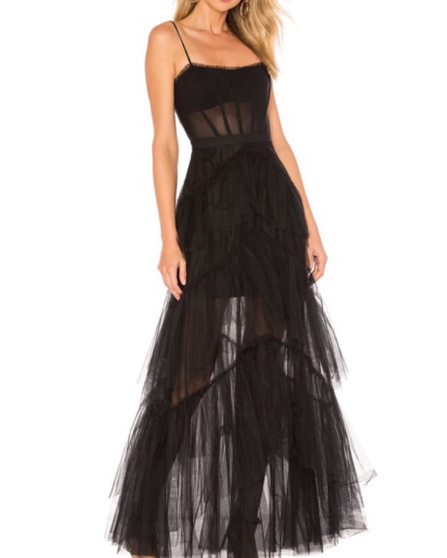 BCBG Tulle Corset Essential Gown - Image 3