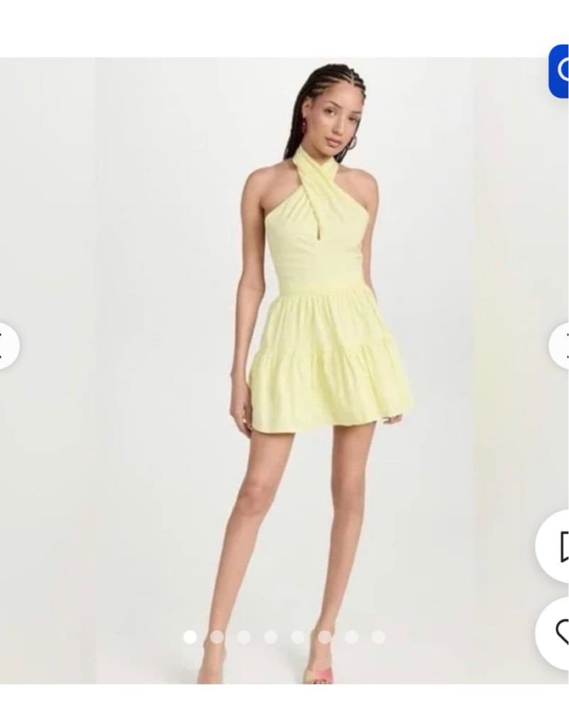 Staud Halter Top And Skirt Set - Image 1