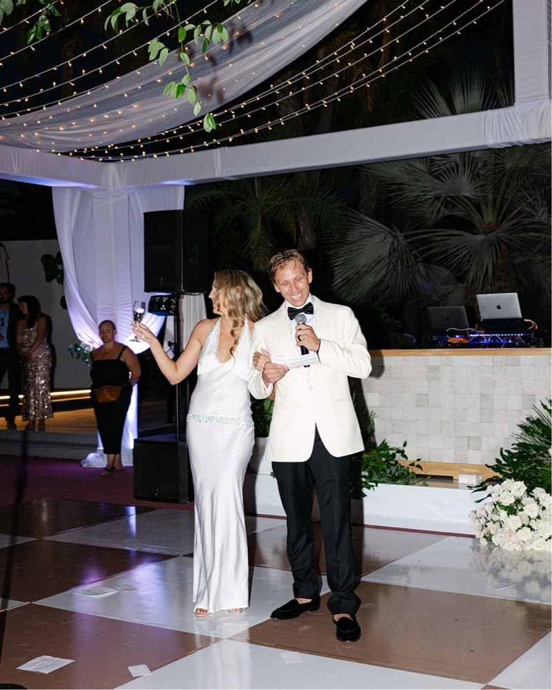 White Floor Length Gown - Image 6
