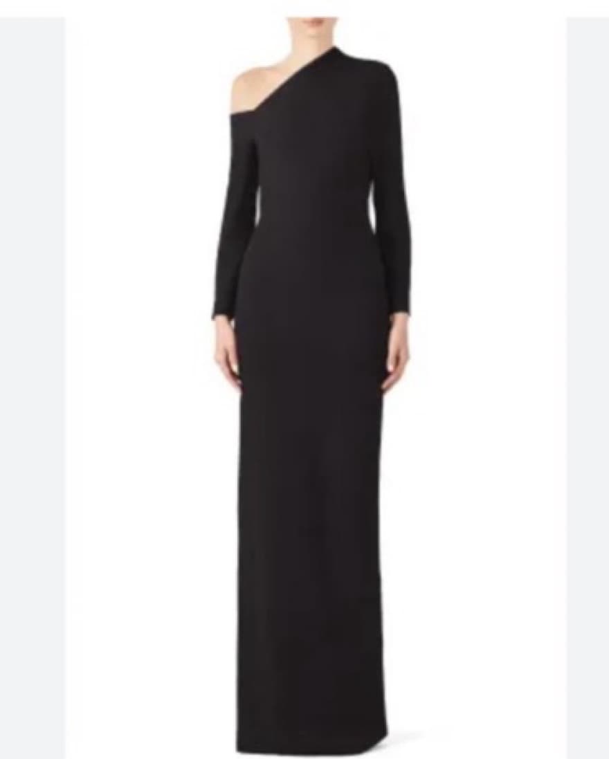 Solace London Black Gown  - Image 2