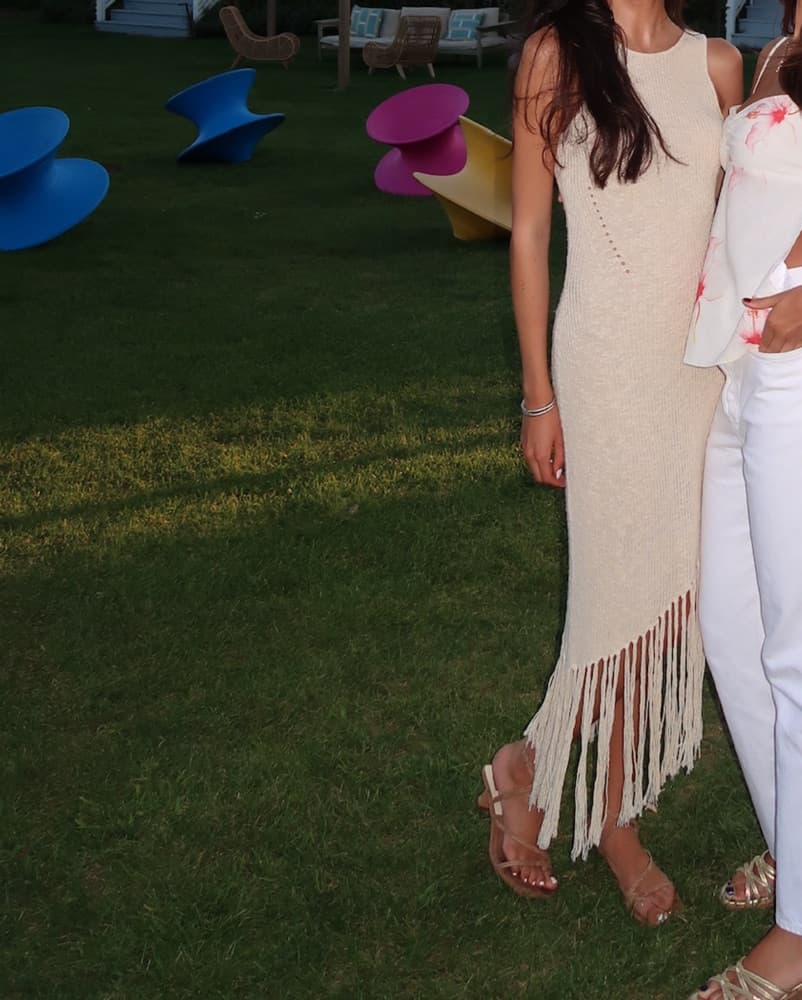 Beachy Crochet midi dress - Image 1