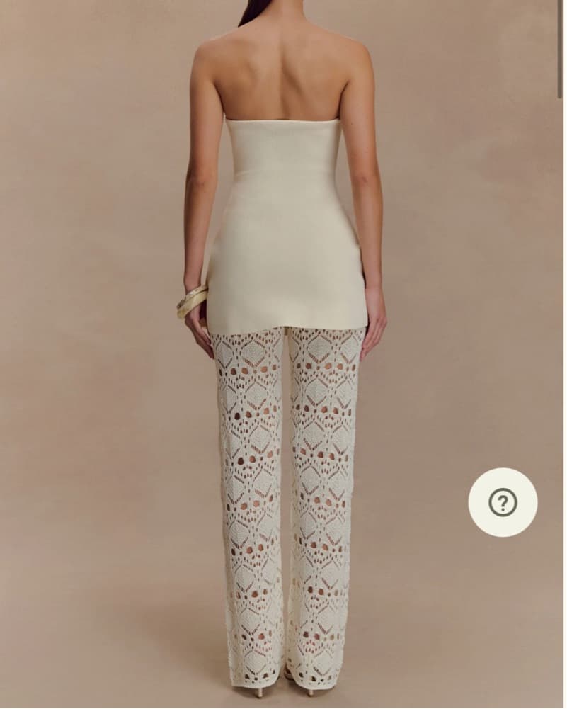 Sold Out Meshki Set - Ivory NWT - Image 2