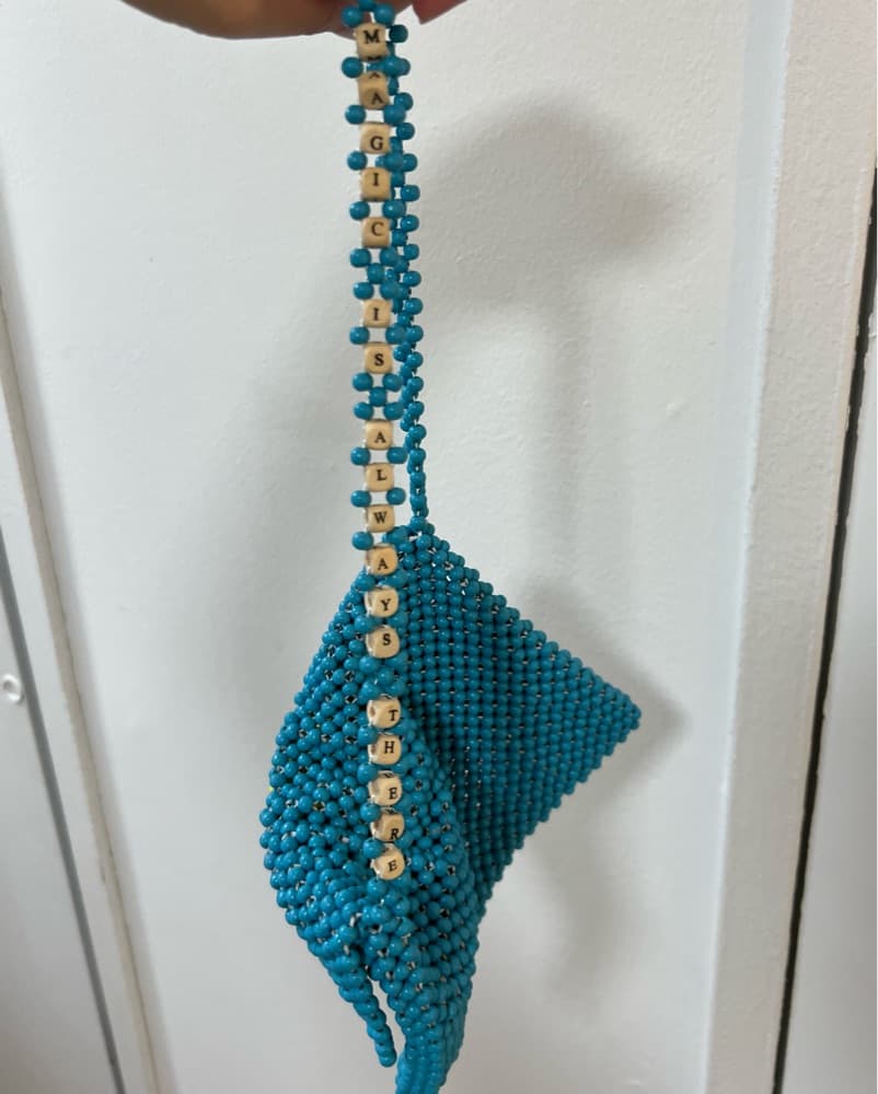 Mushroom Bead Purse - Image 3