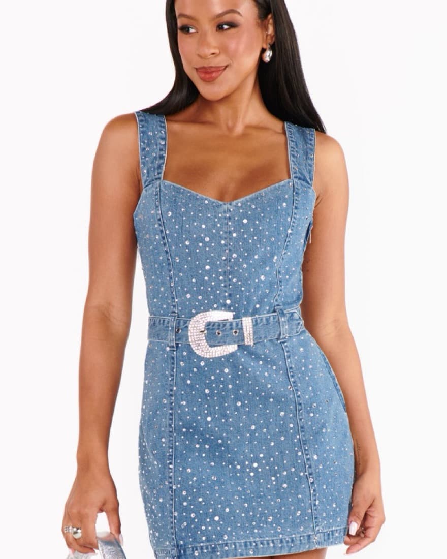 Show Me Your Mumu Vegas Denim Dress - Image 2