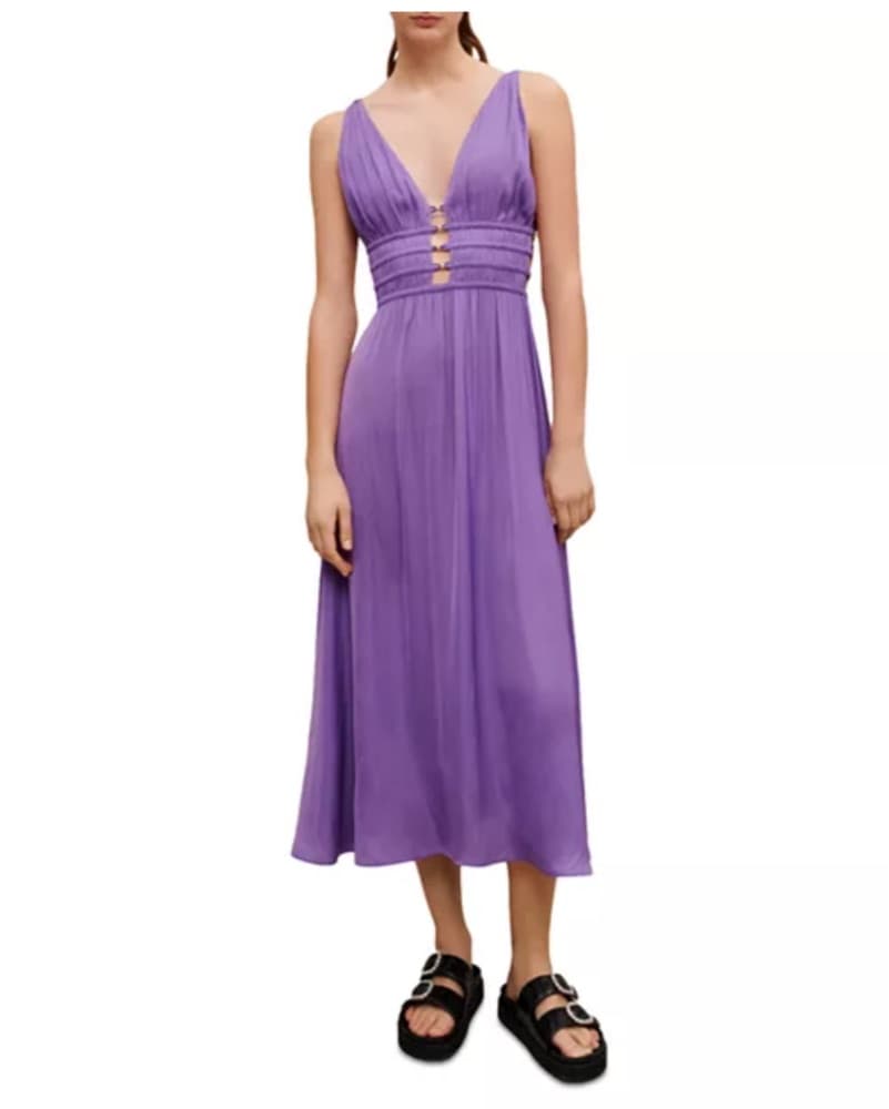 Maje Ryala V Neck Dress Size 34 - Image 1