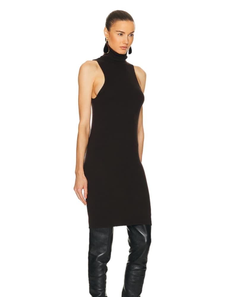 Saint Laurent Brown knit dress - Image 1
