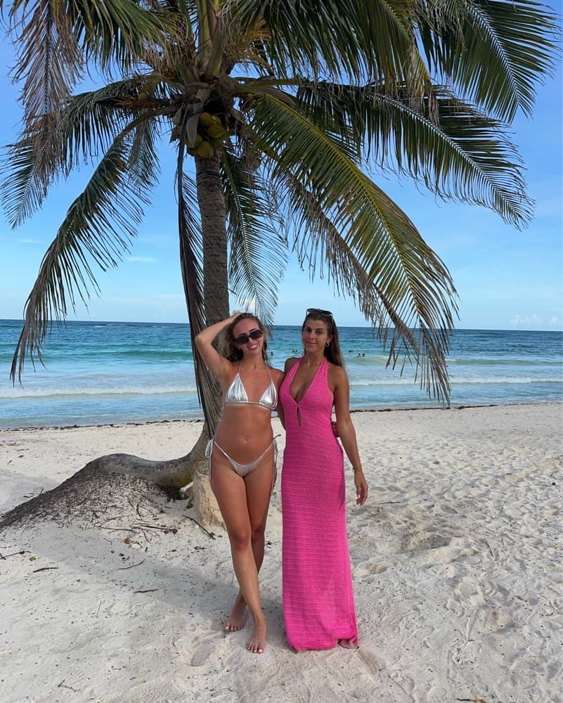 Vibrant Fuchsia Beach Cover Up Dress - Image 1