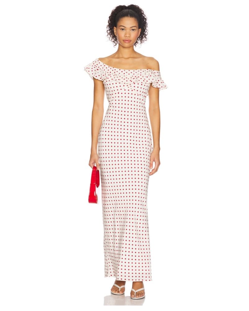 Revolve Polka Dot Dress - Image 1