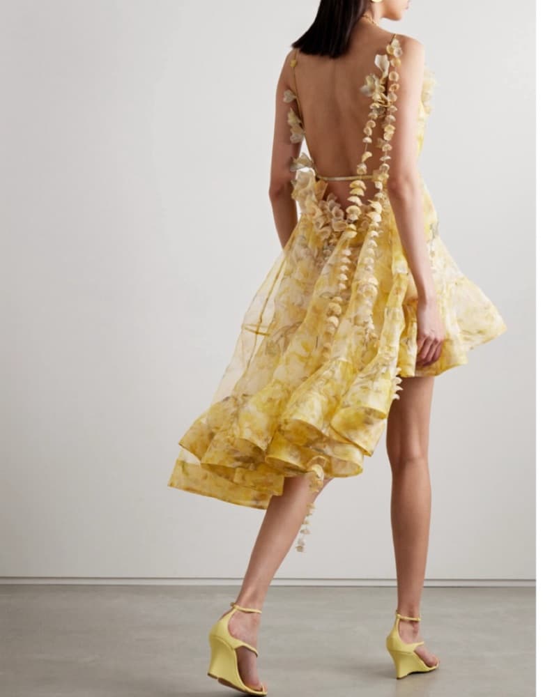 Zimmermann Harmony Asymmetrical Dress - Image 3