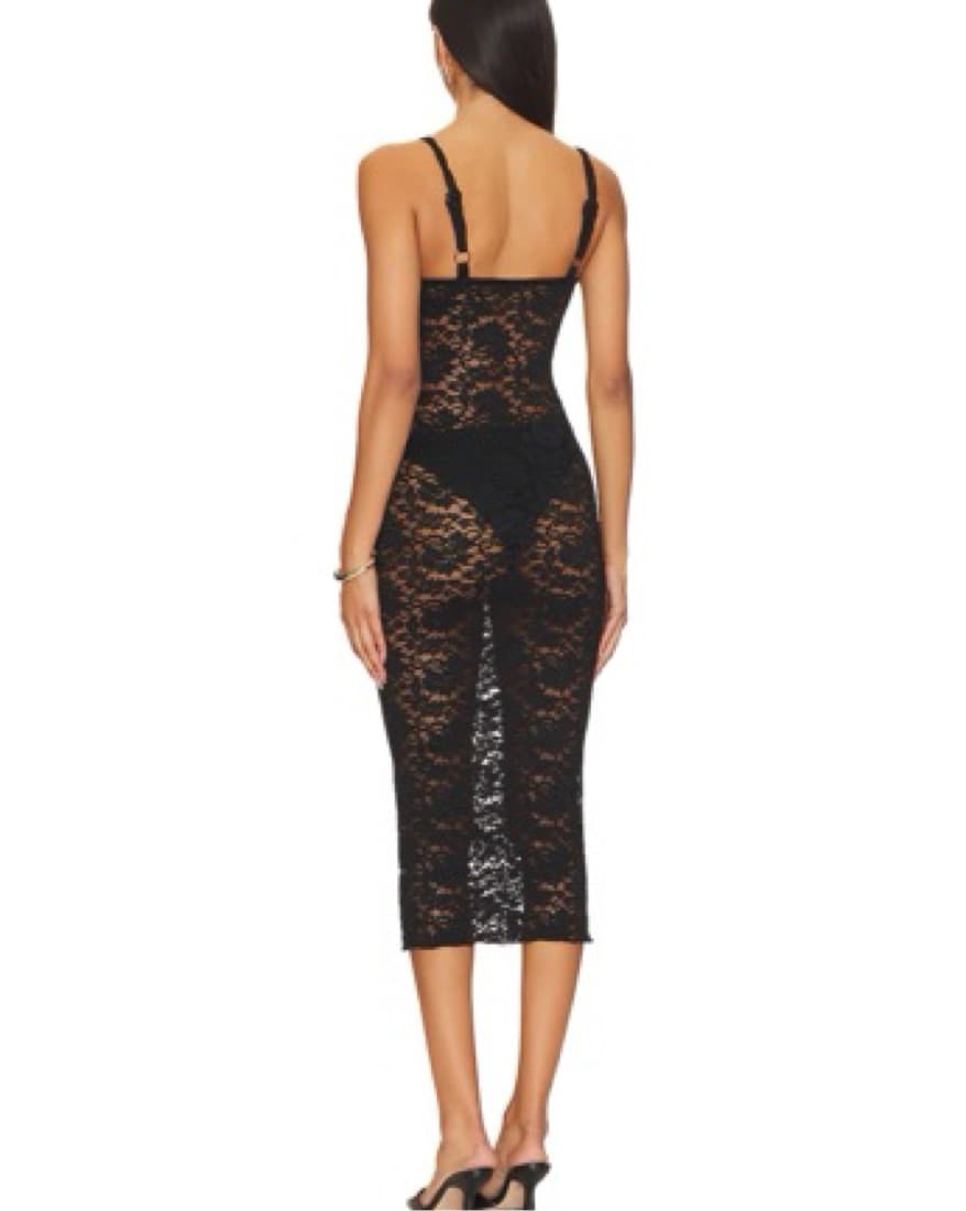 Lace Black Dress  - Image 2