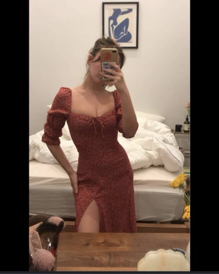 Reformation Red Dress  - Image 2