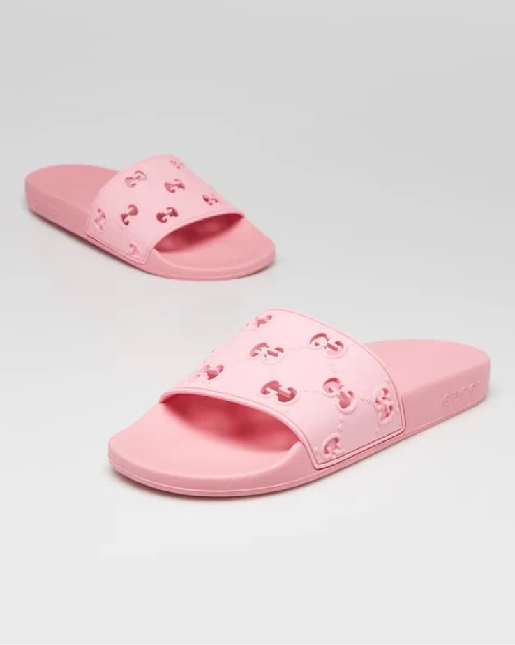 Gucci Pink Sandals - Image 1
