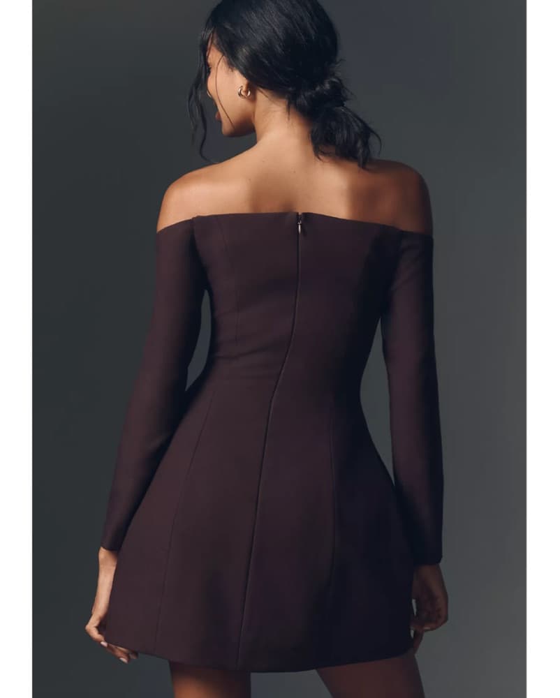 Elegant Off-Shoulder Dress - Image 4