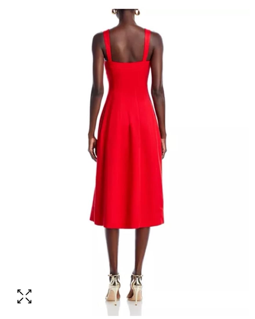 Red Liat Baruch midi dress  - Image 2