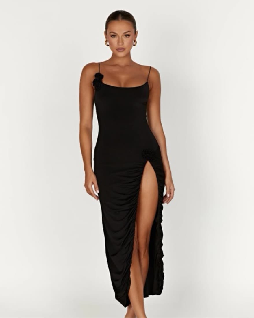 Nevaeh Rose Midi Dress  - Image 1